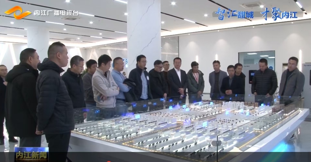 電子信息產業(yè)領導蒞臨四川英特麗參觀指導